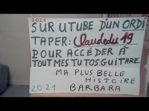 Ma Plus Belle Histoire D Amour - Barbara