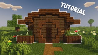 ⚒️Minecraft: How to build a small wooden house🏠(Tutorial)