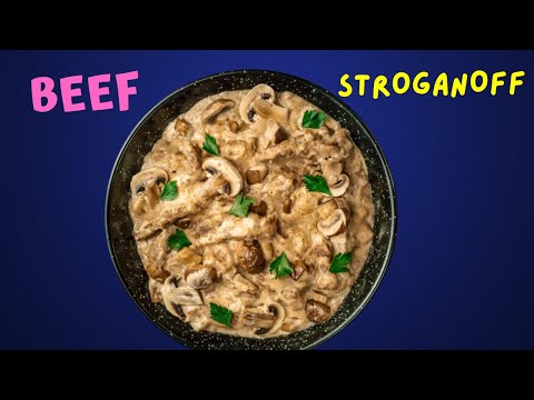 Easy Classic Beef Stroganoff Recipe | Chez Martha Million Recipes.