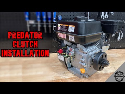How To Install Centrifugal Clutch on Predator 212cc Go Kart Engine.