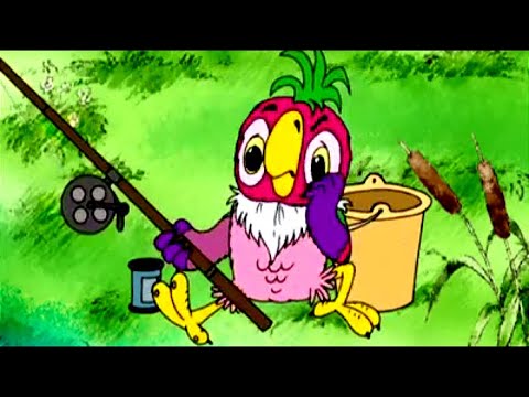 Kesha's New Adventures Приключения попугая Кеши - Продолжение 2005г. -  Кеша рыболов и Мужество Кеши - Союзмультфильм  2005 trailer thumbnail