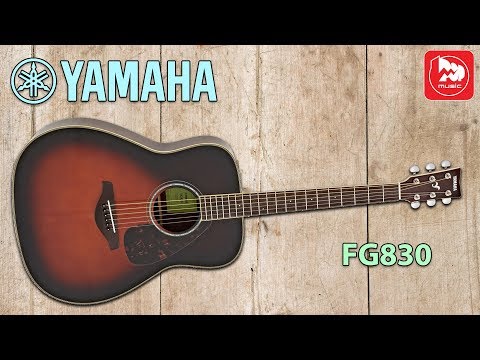 Обзор акустической гитары Yamaha FG830