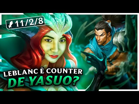 YASUO SÓ NÃO É COUNTER DA MINHA LEBLANC!