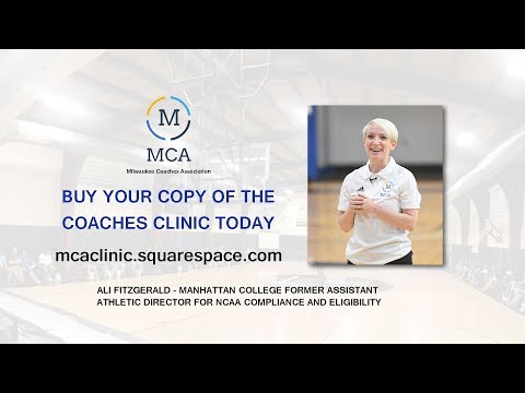 2017 MCA Basketball Clinic - Ali Fitzgerald (NCAA Eligibility & Compliance)
