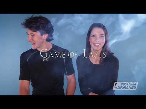 Lorraine McNamara and Quinn Carpenter Play Game of Lasts | U.S. Figure Skating
