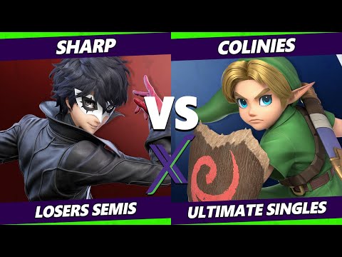 S@X 383 Online Losers Semis - Sharp (Joker) Vs. colinies (Young Link) Smash Ultimate - SSBU