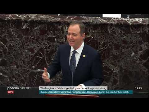 US-Senat: Impeachment-Prozess gegen US-Präsident Trump vom 22.01.20