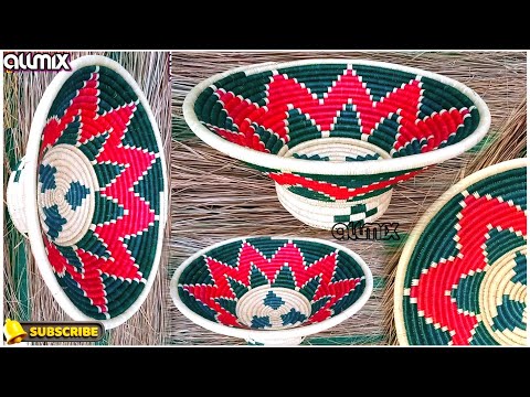 सबसे सुंदर डलियां के डिजाइन" HADCRAFT INDIAN DORI BASKET DESIGN इंडियन दौरी DaliyaMaking VD idea's