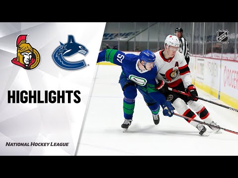 Senators @ Canucks 4/24/21 | NHL Highlights
