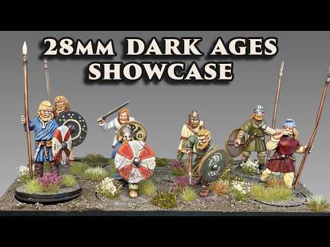 Painted 28mm Dark Ages historical miniatures