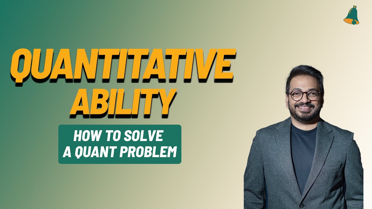 How to Solve a Quant Problem — Bell The CAT by Tony Xavier