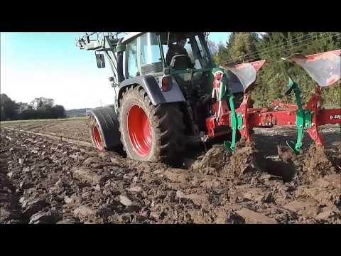 Pflügen 2014| Fendt 412 Vario & Kverneland [GoPro]