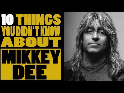 10 Things you didn't know about Mikkey Dee of Motorhead & The Scorpions