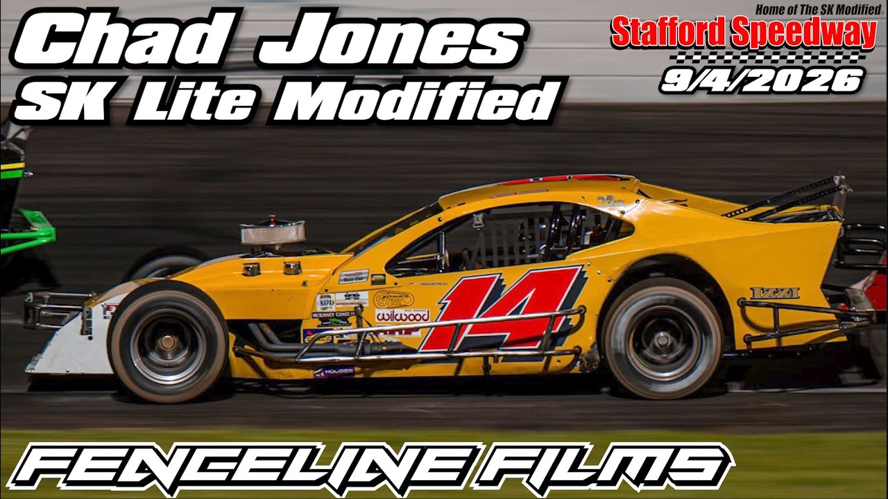 Chad Jones SK Lite Modified at Stafford Speedway