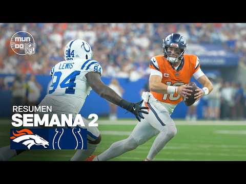 Denver Broncos vs. Indianapolis Colts | Resumen NFL en español - Semana 2 | NFL Highlights 2025