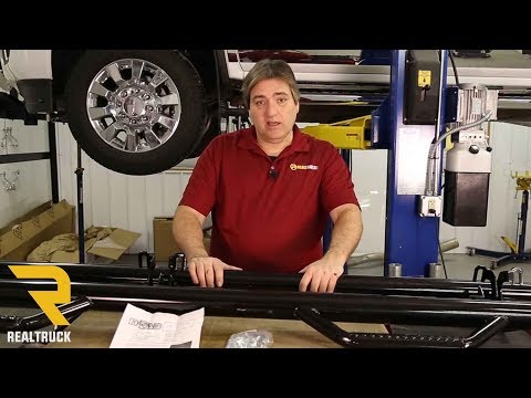 How to Install N-Fab Hooped Wheel to Wheel Nerf Bars on a 2015 GMC Sierra 2500 HD Denali