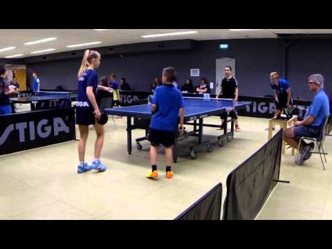 140503 Klubmesterskab, Adam Idrissi/Lasse Haahr Petersen - Joseph Grønvall/Kamilla Petersen