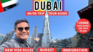 Dubai Tour Guide 2026 | A-Z Dubai Trip From India | Tourist Places, Visa, Budget & itinerary