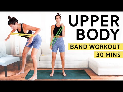 Upper Body Resistance Band Workout (30 Min Class)