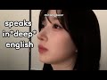 nmixx haewon being fluent in english (ft. deep voice)