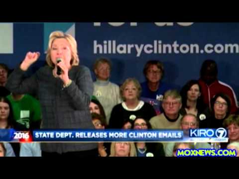 State Department Releases Over A Thousand Pages Of Hillary Clinton Emails Late Saturday!