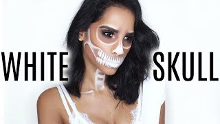 White Skull | Halloween Makeup