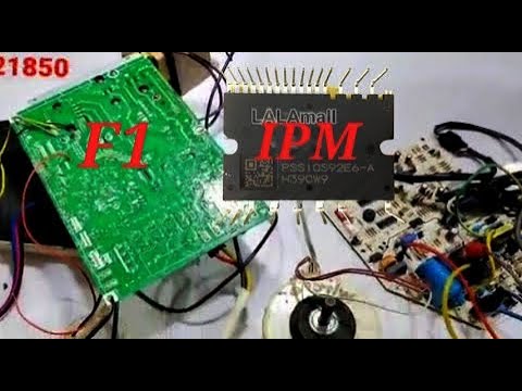 Inverter  AC IPM Low side Testing with DSO F1 error code