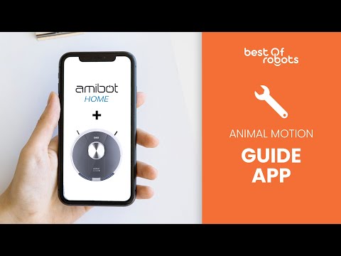 TUTO APPLI AMIBOT ANIMAL MOTION - Connexion Wi-Fi / Fonctionnalités principales