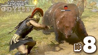 THE BEAR BOUNTY HUNTER!!! - Assassin&#39;s Creed Odyssey | Part 8 || FULL PLAYTHROUGH (PS4) HD
