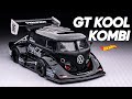 Volkswagen Kool kombi GT with V8 Twin Turbo Rear Engine Hot Wheels Custom