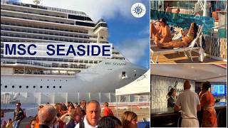 SEASIDE - MSC cruise ship.  / Ship Tour  /.  #2026 #breakfast  #food #pool  #diner  #ship #cruise 