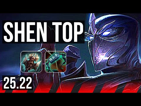 SHEN vs AATROX (TOP) | 10/0/5, Legendary, Rank 10 Shen | EUW Challenger | 25.22