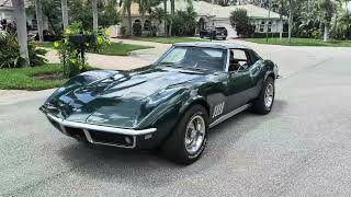 1968 Corvette Coupe Walk Around and Drive Away