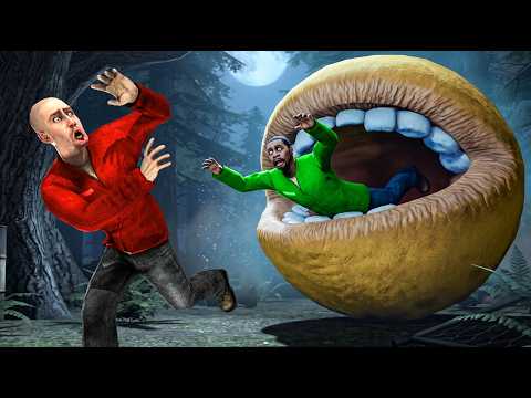 СТРАШНЫЙ ПАКМАН ПОЙМАЛ НАС В ЛОВУШКУ! УГАР И БЕЗУМИЕ В Garry`s Mod