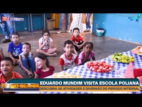 Eduardo Mundim Visita Escola Poliana