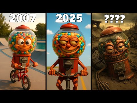 Evolution of Chicleteira Bicicleteira - Italian Brainrot