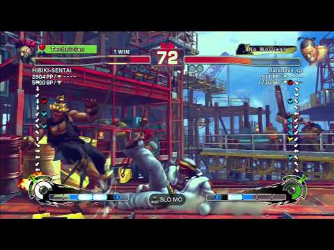 Hibiki-Sentai(Akuma) VS [SOA]Daredevil_SP(DeeJay) SSF4 AE 2012