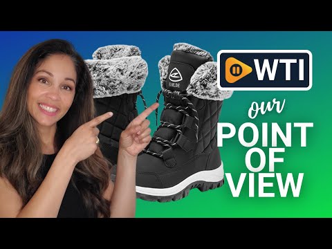 EARLDE Women’s Lace Up Snow Boots - WTI product video review