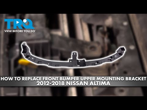 How to Replace Front Bumper Upper Mounting Bracket 2012-2018 Nissan Altima
