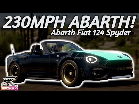 THE CLUTCH CAR! | Forza Horizon 5 Abarth 124 Spyder | Build and Customization