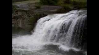 preview picture of video 'Lundbreck Falls #2 - Crowsnest Pass, Alberta June 2008'