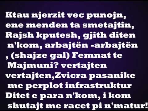 kromatiX - n' Shfajcarsk Lyrics Video by disposed-production™