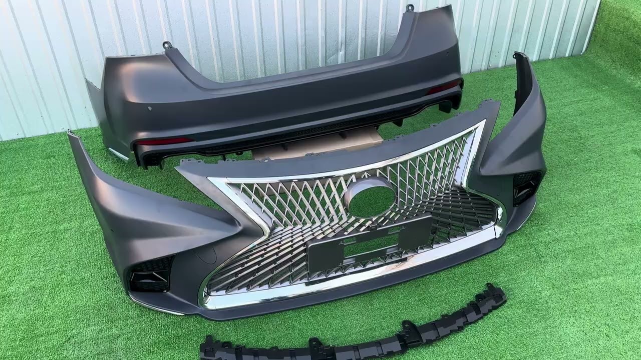 Toyota Camry 2018-2023 рр. Комплект обвісів Lexus LS style Video 1