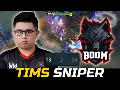 TIMS SIGNATURE SUPPORT SNIPER MIRANA - VS BOOM TEAMMATES IN RANK DOTA 2