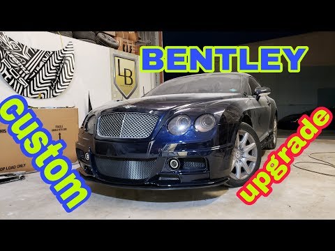 Bentley body upgrades / Custom splitter / New kit