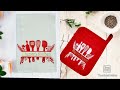 how to personalized flour sack kitchen towel with cricut