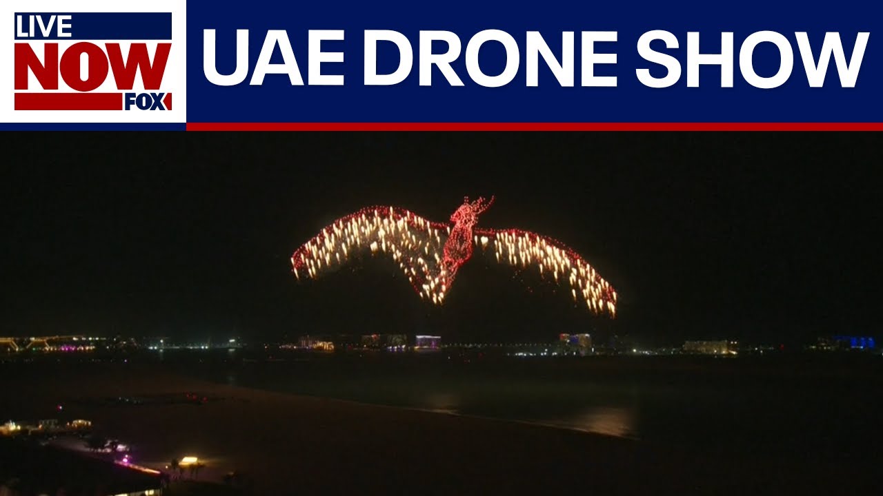 UAE holds record-breaking NYE fireworks & drone show