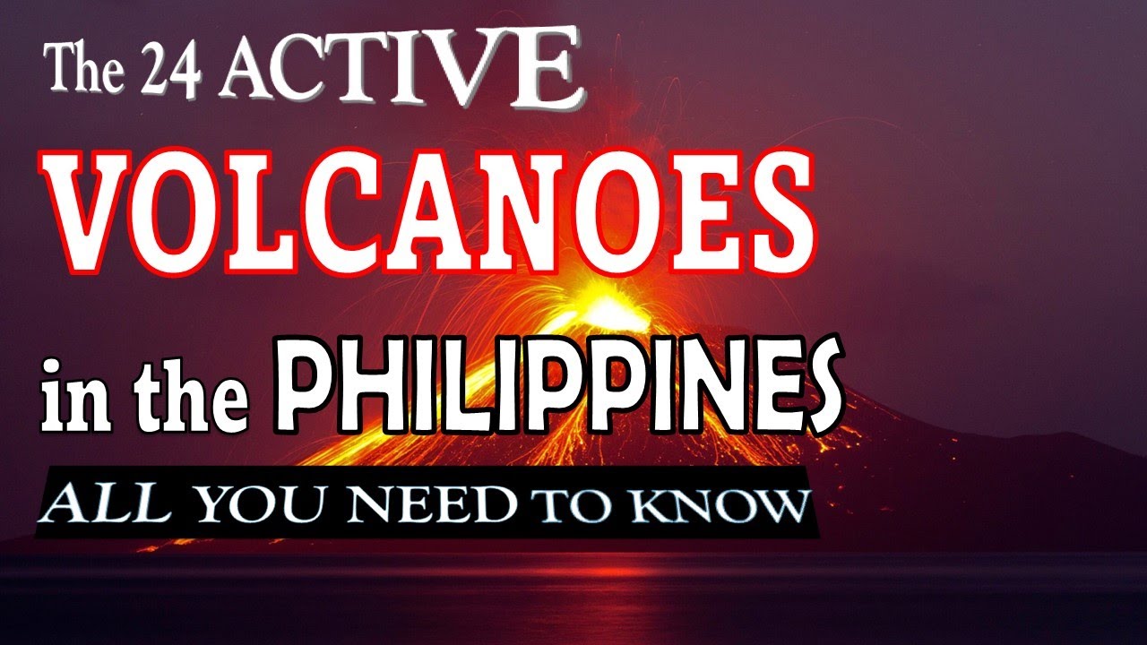 How many active volcanoes are there in the Philippines? Tipseri