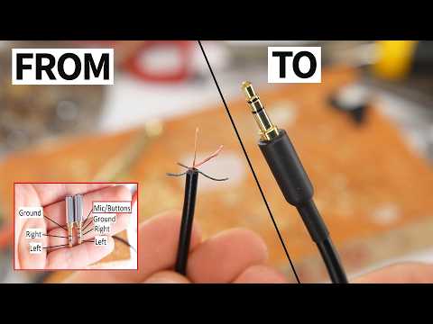 How to Solder a 3.5mm Jack (Beginner Friendly DIY)