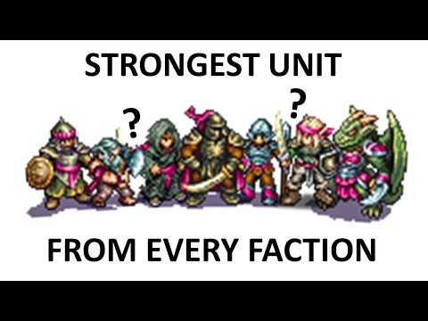Strongest Unit From Every Faction - Battle for Wesnoth